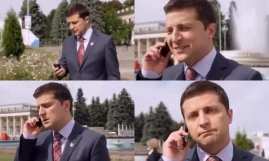 “Telefonata e Merkelit për hyrjen e Ukrainës në BE” nga filmi i Zelenskyt