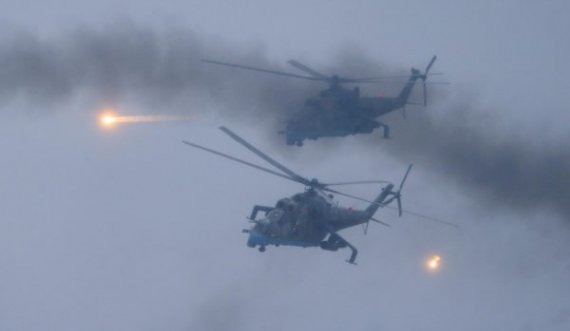 Ushtria ukrainase iu tregon qytetarëve se si t’i dallojnë helikopterët e tyre