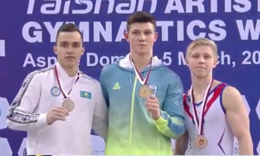 Lufta me simbole e atletit ukrainas dhe atij rus në Kampionatin Botëror të gjimnastikës