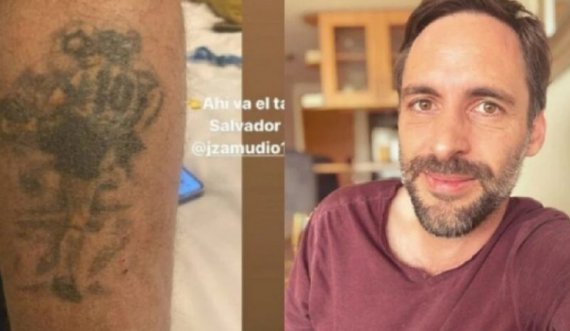 Çfarë mrekullie! Një tatuazh i Maradonës shpëton gazetarin e arrestuar në Ukrainë