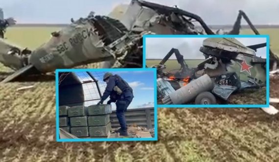 Ukrainasit rrëzojnë një helikopter, shkatërrojnë autoblinda dhe zënë disa rusë rob