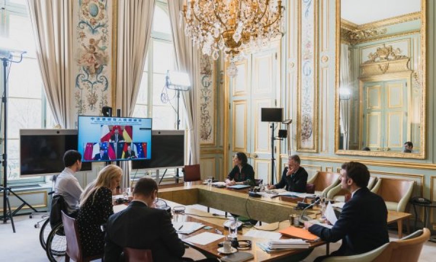 Macron dhe Scholz flasin me presidentin kinez, thonë se morën mbështetjen e tij për veprimet në Ukrainë