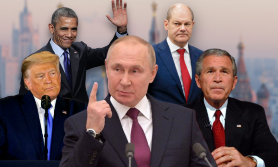 Politikat përçarëse të Putinit, marrëdhëniet ndër vite me ShBA-në dhe Perëndimin