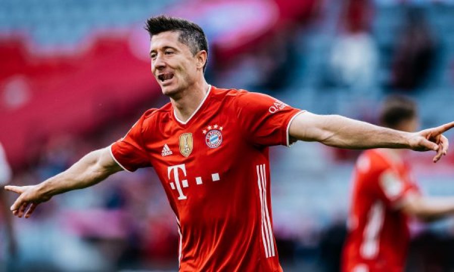 Lewandowski regjistron rekord të ri në Champions pas hat-trickut ndaj Salzburgut