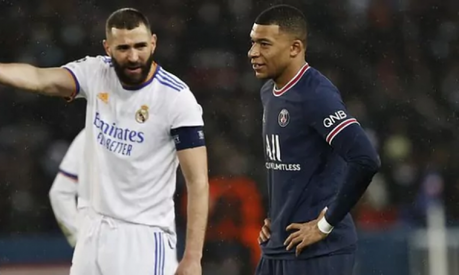 Benzema dhe Mbappe zhvilluan bisedë 15 minutëshe pas ndeshjes