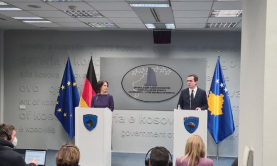 Kurti, në konferencën me Baerbock, kërkon ndihmë nga BE-ja për energjinë elektrike