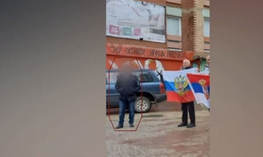 Një punonjës i Policisë së Kosovës mori pjesë në protestën proruse