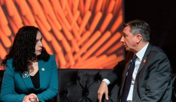 Osmani takohet me presidentin e Sllovenisë, flasin për bashkëpunim mes shteteve