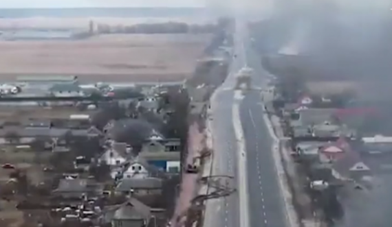 Ukraina publikon videon duke shkatërruar karvanin me tanke ruse, thotë se vrau edhe komandantin