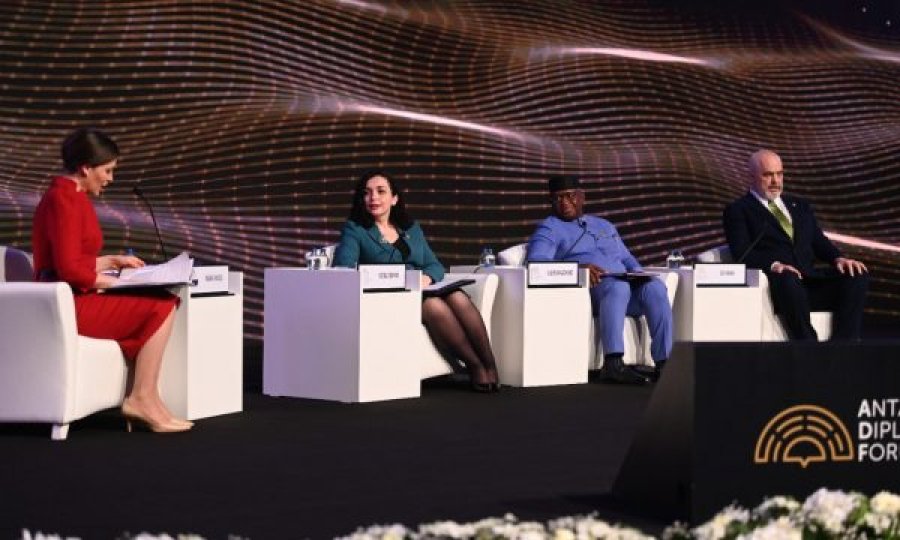 Osmani në Forumin e Diplomacisë: Bashkë jemi më të fortë