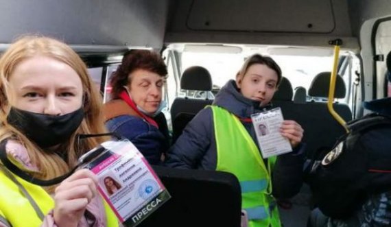 13 gazetarë arrestohen gjatë protestave kundër luftës në Shën Petersburg