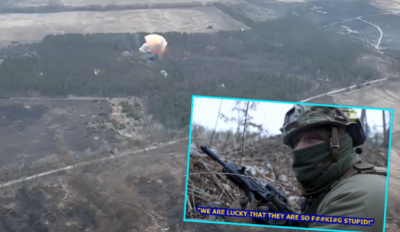 Ukrainasit i zënë rusët e fshehur në pyll