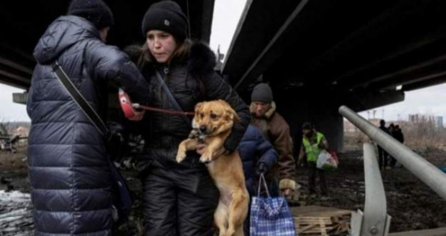 Vazhdojnë evakuimet në Irpin të Ukrainës