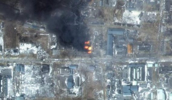 Pamje satelitore nga Mariupol, qyteti i shkatërruar nga rusët