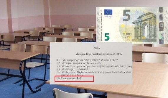 Mësimdhënësit dënohen me 5 euro për orë të humbur mësimore, ose vonesave