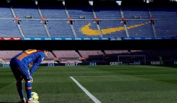 Messi i vetëofrohet Barcelonës