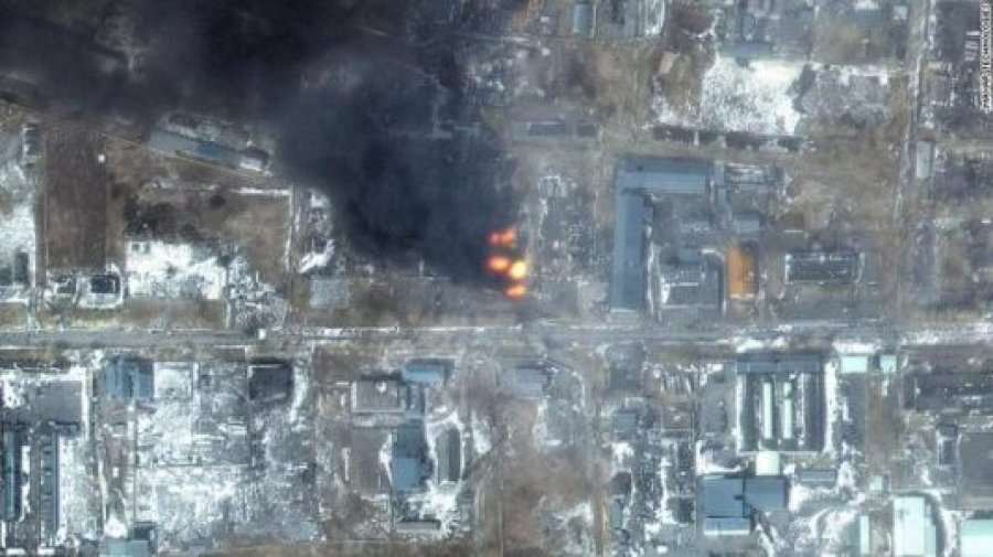 Pamje satelitore nga Mariupol, qyteti i shkatërruar nga rusët
