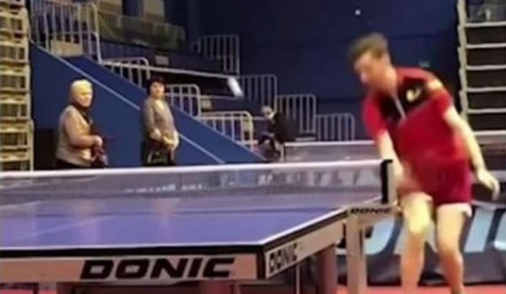 “Magji” në pingpong, ky veprim është jashtëtokësor