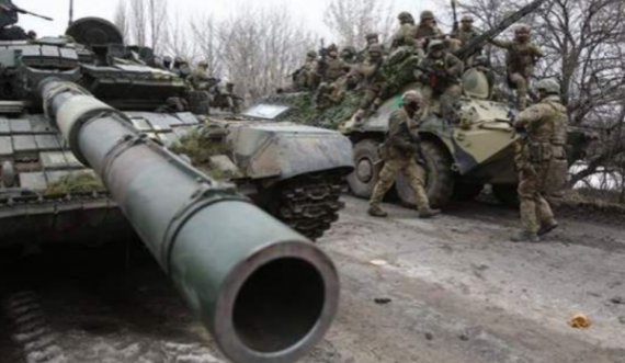Autokolona ruse bëhet shkrumb e hi nga forcat ukrainase