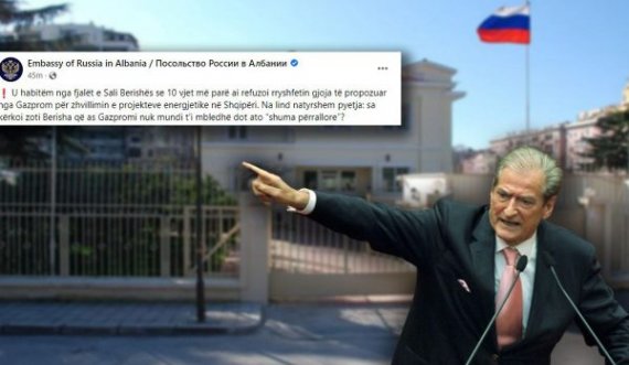 “Më janë ofruar shuma përrallore”, Ambasada Ruse i përgjigjet Berishës: Sa para kërkove?