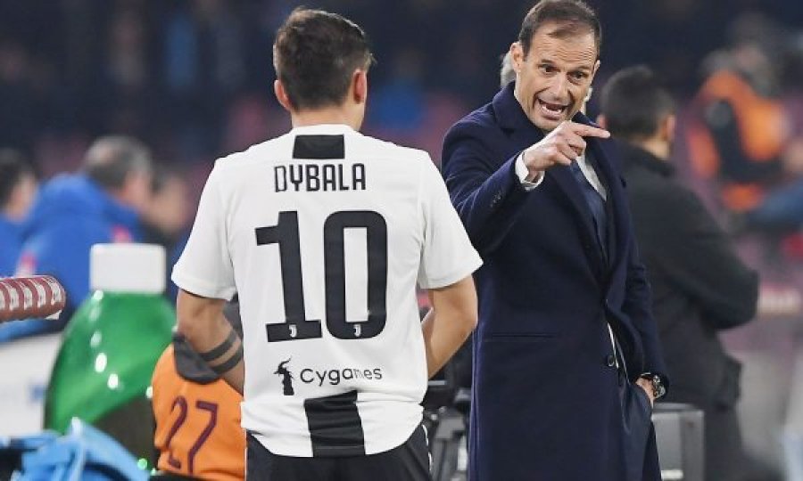 Tensionohet situata, fjalosen ashpër Dybala dhe Allegri