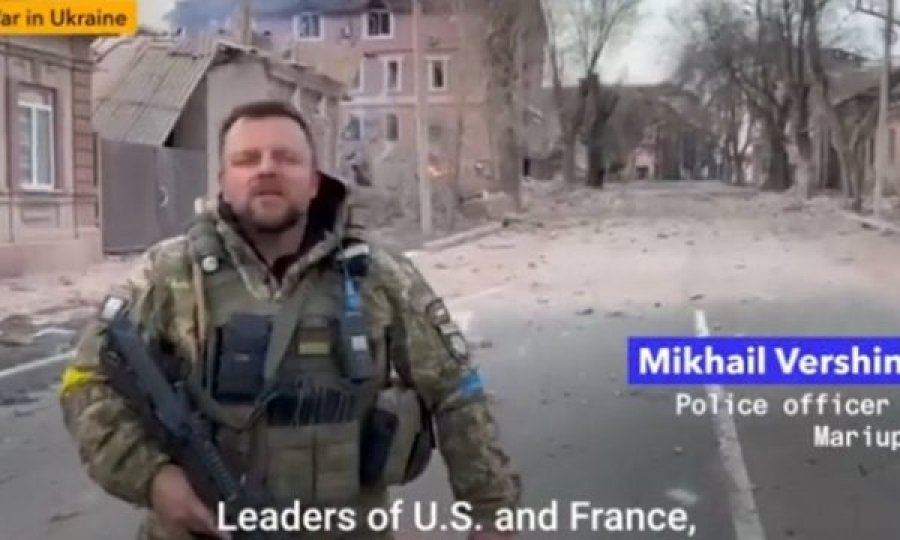 Polici ukrainas: Macron, Biden, ku është ndihma e premtuar? Fëmijët po vdesin