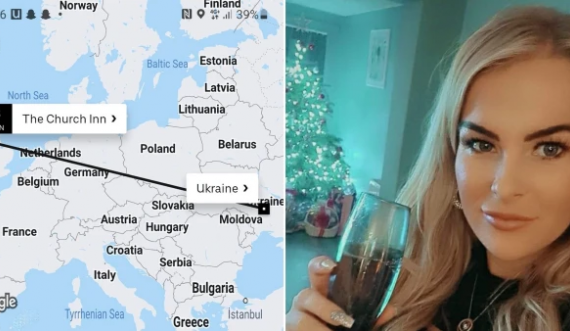 Nëna e dy fëmijëve pi në festë dhe porosit taksinë për të shkuar ‘të ndihmojë’ në Ukrainë