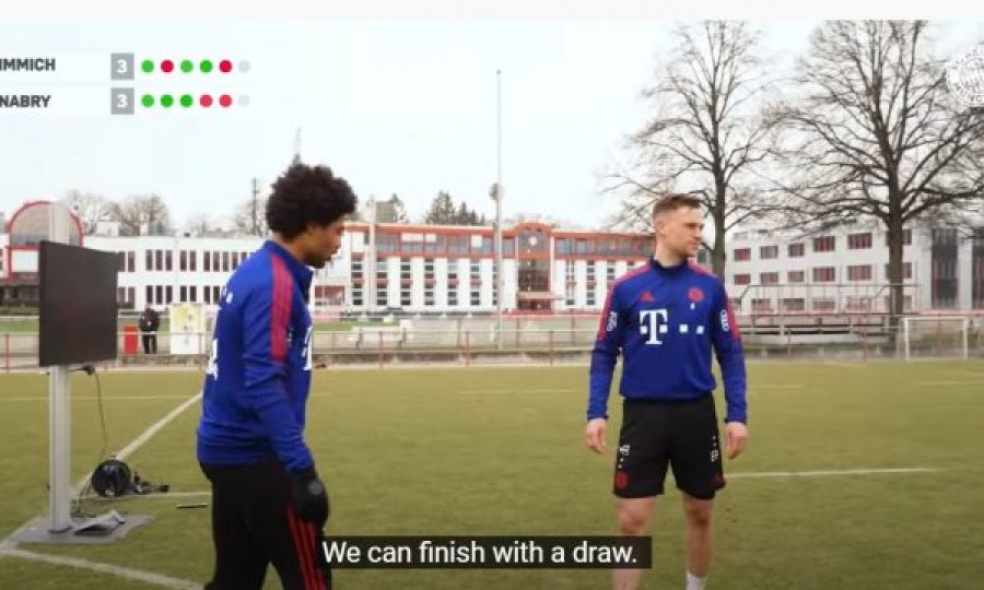 Yjet e Bayernit e kopjojnë penalltinë e këngëtarit të njohur shqiptar, video bëhet virale