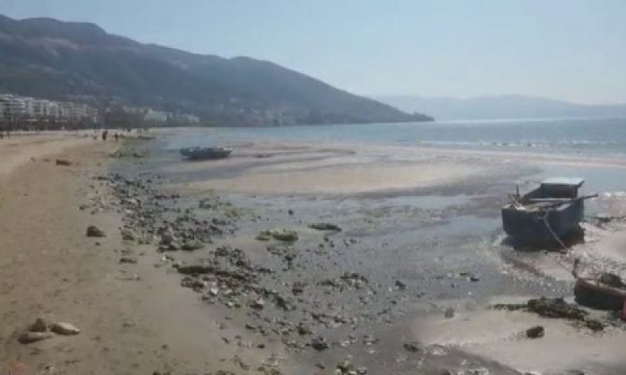 Fenomeni i pazakontë i tërheqjes së detit ndodh edhe në Vlorë, batica nxjerr çfarë fshihej nën ujë