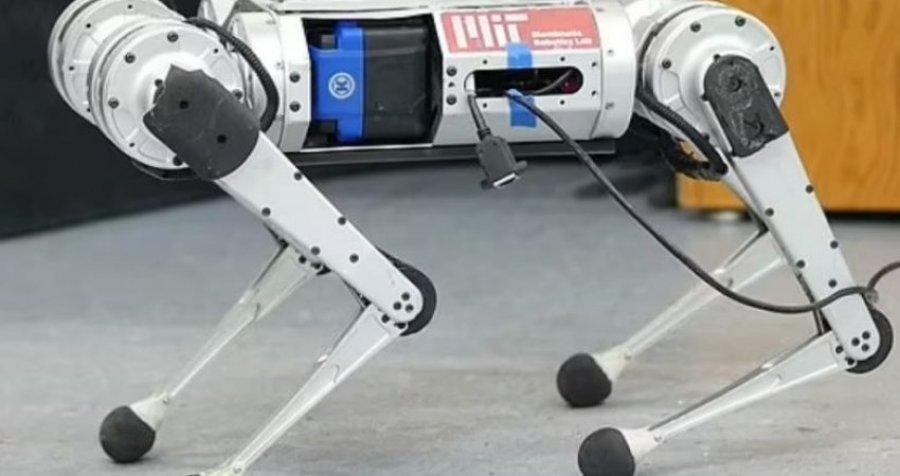 Ja si duket roboti që lëviz me shpejtësi të lartë në terrene me akull dhe guralecë