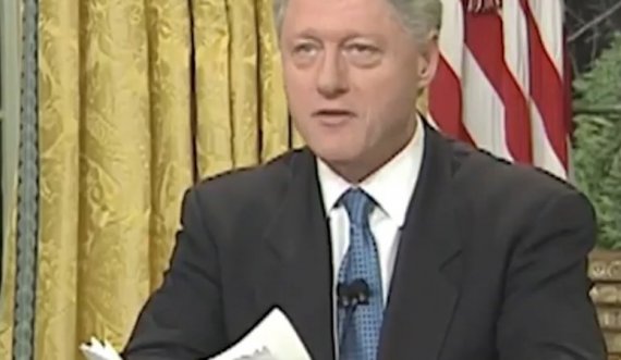 Momenti historik kur Bill Clinton dha urdhrin për bombardimin e Serbisë
