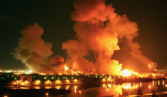 Serbia përdor fotografinë e luftës në Irak për të propaganduar kundër bombardimeve të NATO-s