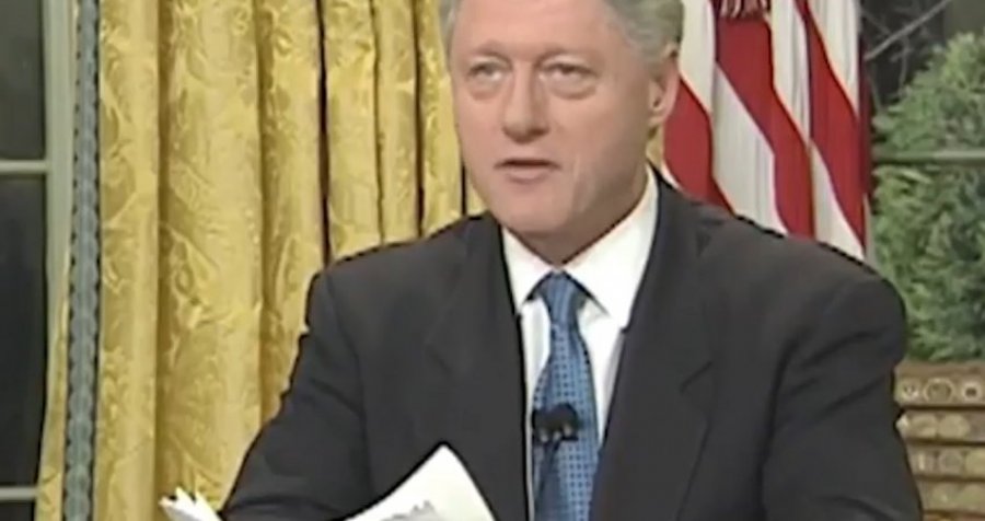 Momenti historik kur Bill Clinton dha urdhrin për bombardimin e Serbisë