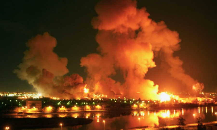 Serbia përdor fotografinë e luftës në Irak për të propaganduar kundër bombardimeve të NATO-s