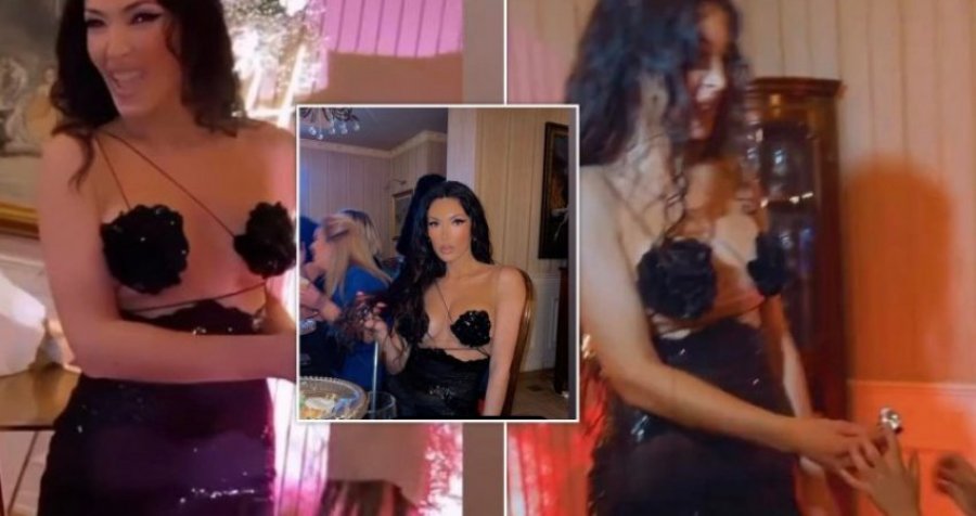 Nora Istrefi tërheq vëmendje me veshjen në festën e ditëlindjes së 36-të