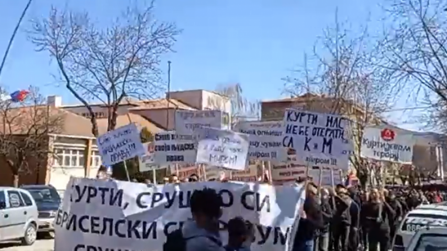 Policia del me raport për protestën e serbëve në Mitrovicë dhe Graçanicë
