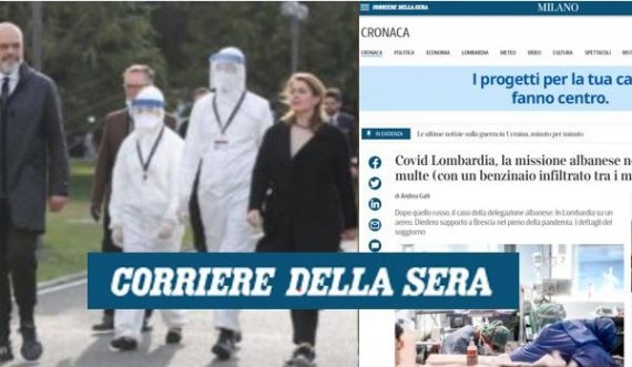 Corriere Della Sera: Mjekët e Ramës dhe një pompist na kushtuan 3 mln euro, a ia vlente? 