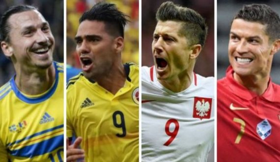 Ronaldo, Ibra, Lewa dhe yjet tjerë që synojnë t’i kapin biletat e fundit të Botërorit