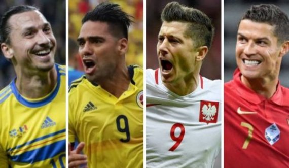 Ronaldo, Ibra, Lewa dhe yjet tjerë që synojnë t’i kapin biletat e fundit të Botërorit