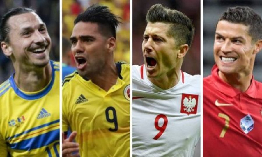 Ronaldo, Ibra, Lewa dhe yjet tjerë që synojnë t’i kapin biletat e fundit të Botërorit
