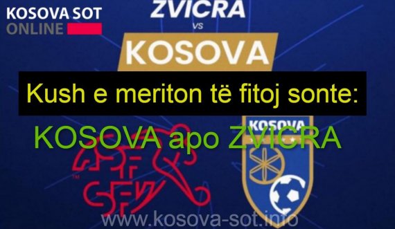 Kosova publikon formacionin zyrtar për ndeshjen ndaj Zvicrës