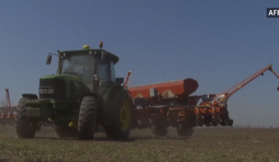 Bujqit ukrainas vazhdojnë lëvrimin pavarësisht luftës