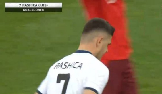 Rashica e kalon Kosovën në epërsi ndaj Zvicrës
