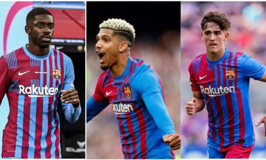 Dembele, Gavi e Araujo? Laporta flet për situatën aktuale të tyre