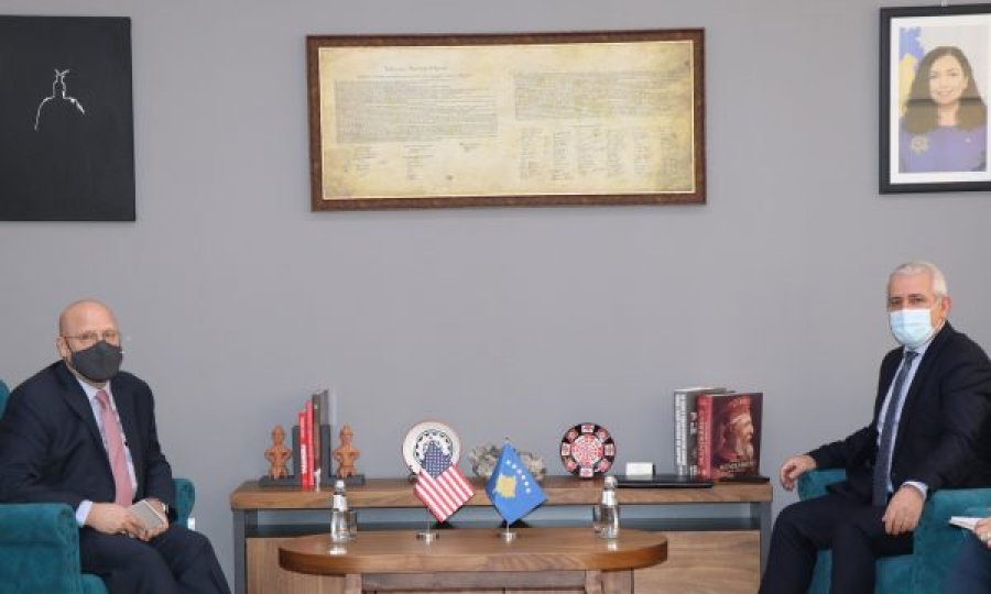 Ministri Sveçla takon ambasadorin Hovenier