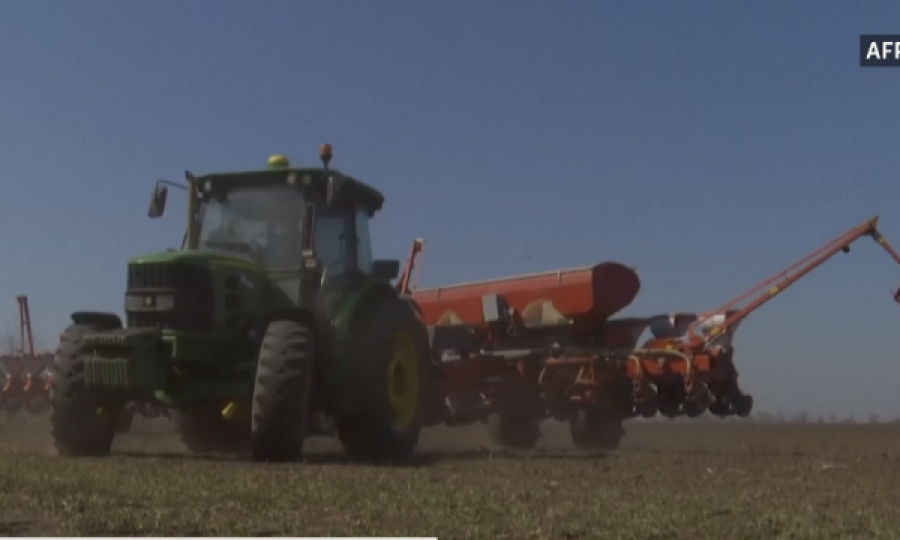 Bujqit ukrainas vazhdojnë lëvrimin pavarësisht luftës