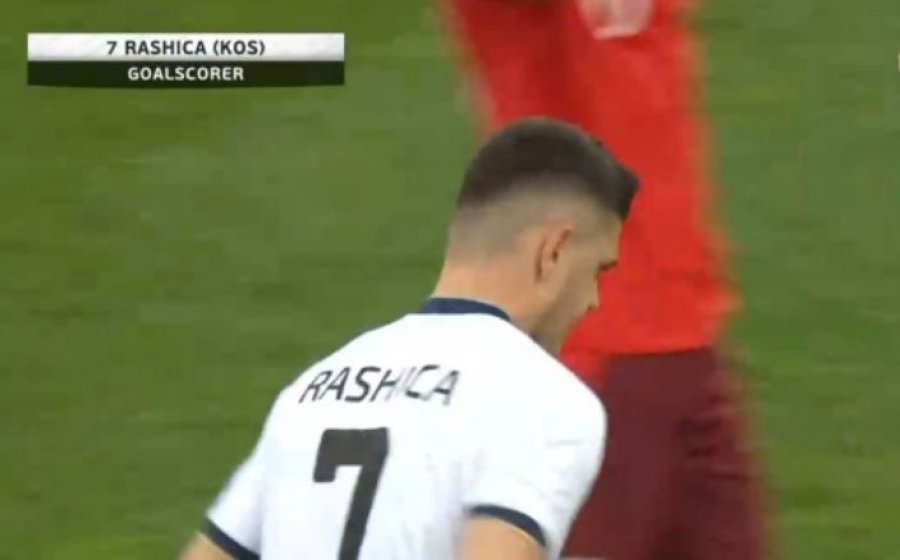 Rashica e kalon Kosovën në epërsi ndaj Zvicrës