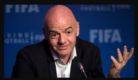 Infantino konfirmon kandidaturën për një tjetër mandat si president i FIFA-s