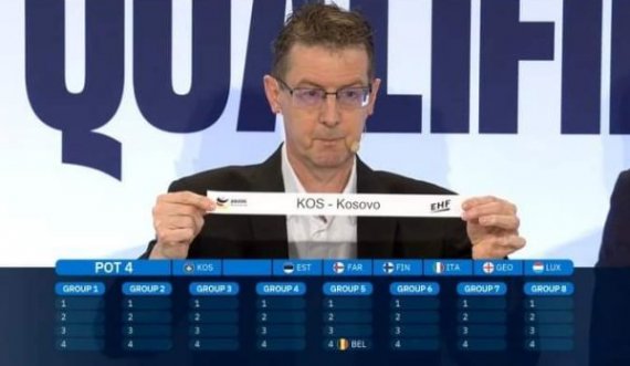 Kosova në hendboll mëson kundërshtarët e kualifikimeve për “Euro 2024”