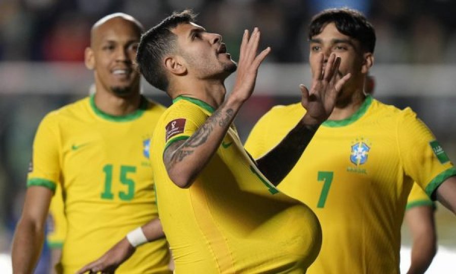 Brazili afër Botërorit pas fitores ndaj Kolumbisë